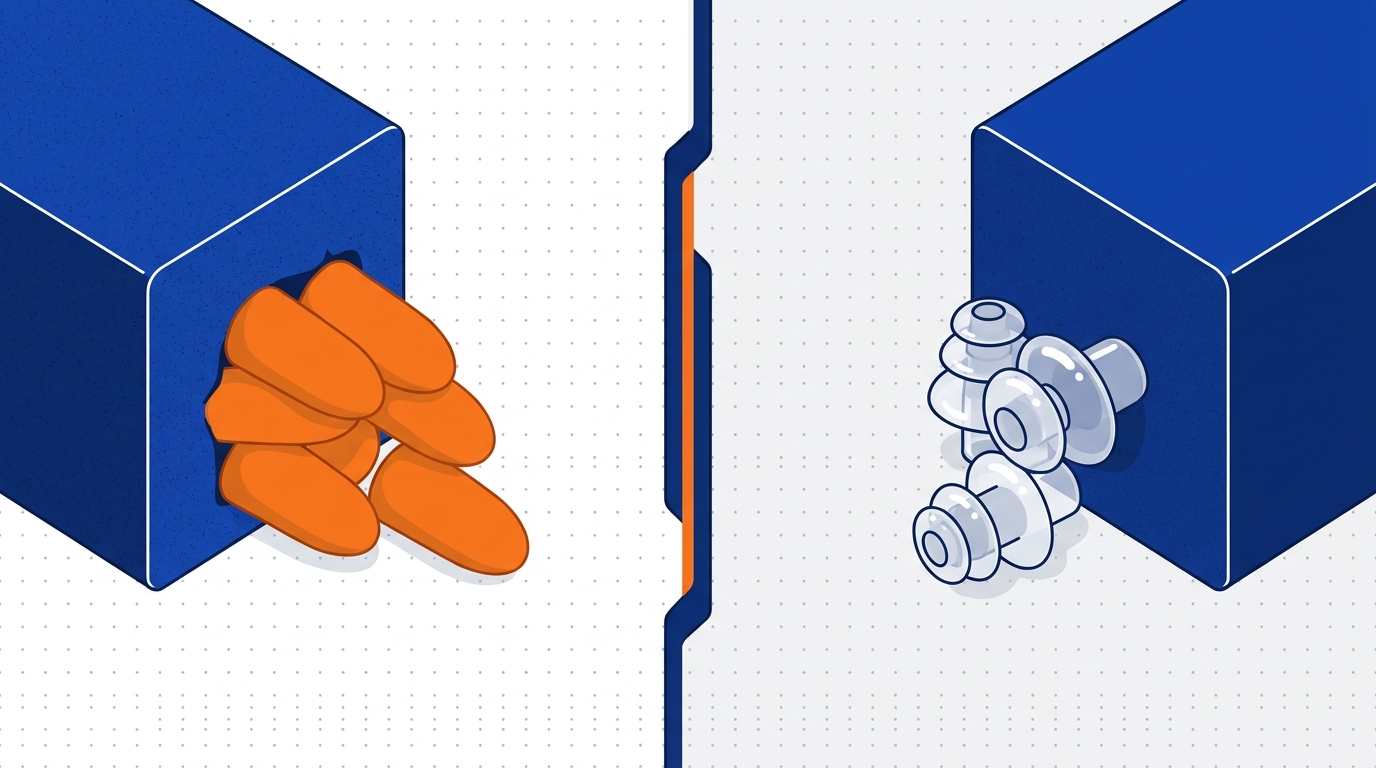 Foam vs Silicone Ear Plugs: Which Is Right for Your Business